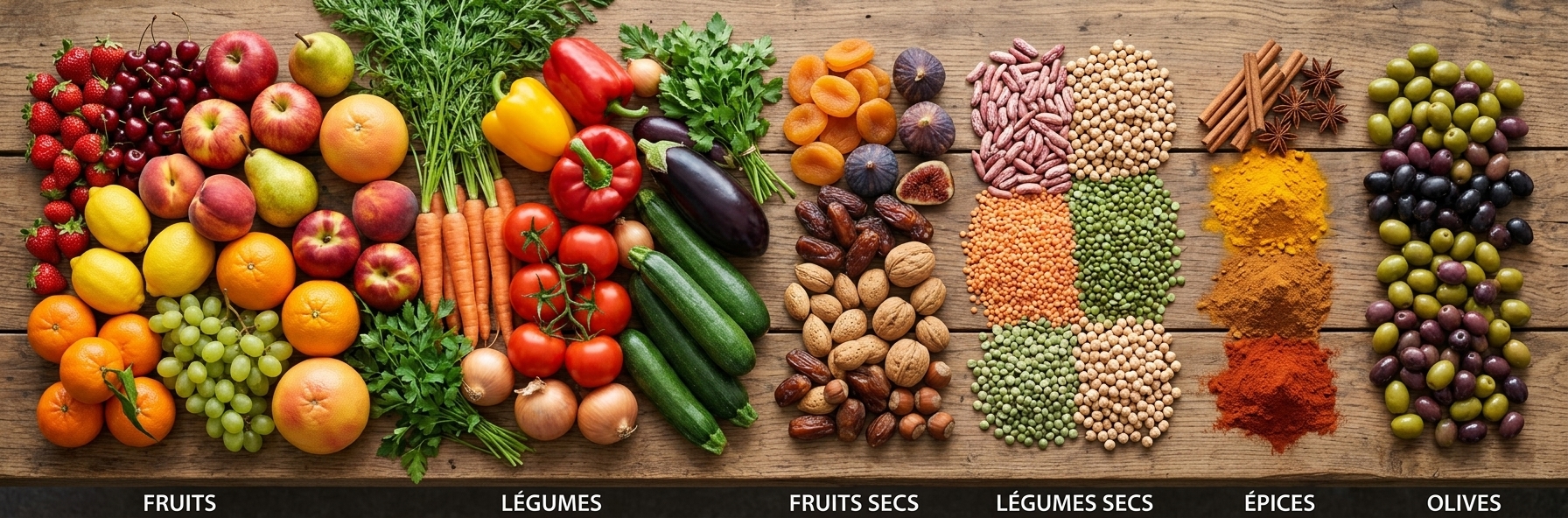 Fruits, légumes, fruits secs, légumes secs, épices et olives Hamdi Prim'
